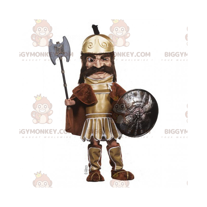 Disfraz de mascota BIGGYMONKEY™ de gladiador romano -