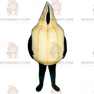 Costume da mascotte BIGGYMONKEY™ con spicchio d'aglio -