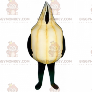 Costume de mascotte BIGGYMONKEY™ de gousse d'ail -