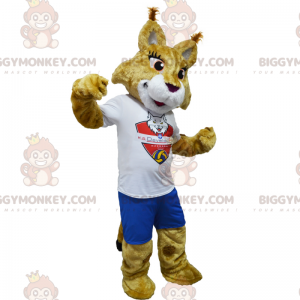 Costume de mascotte BIGGYMONKEY™ de goutte d'eau -