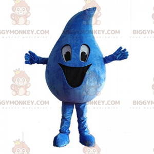 Costume da mascotte Happy Waterdrop BIGGYMONKEY™ -