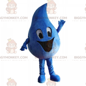 Costume da mascotte Happy Waterdrop BIGGYMONKEY™ -