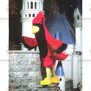 Costume de mascotte BIGGYMONKEY™ de grand cardinal rouge -