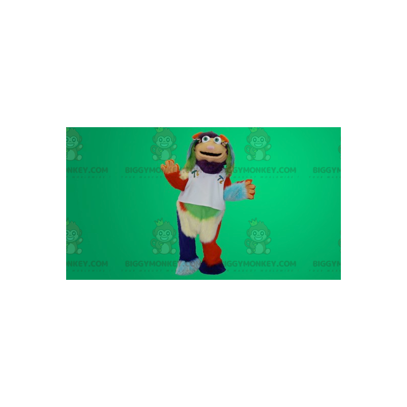 Multicolor Yeti BIGGYMONKEY™ Mascot Costume – Biggymonkey.com
