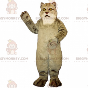 Kostium maskotka duży szary kot BIGGYMONKEY™ - Biggymonkey.com
