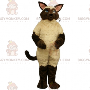 Costume della mascotte del gatto grande siamese BIGGYMONKEY™ -