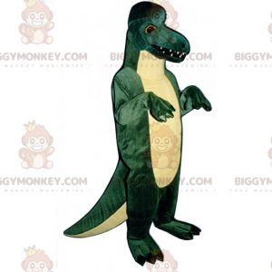 BIGGYMONKEY™ Dino-mascottekostuum met grote puntige tand -