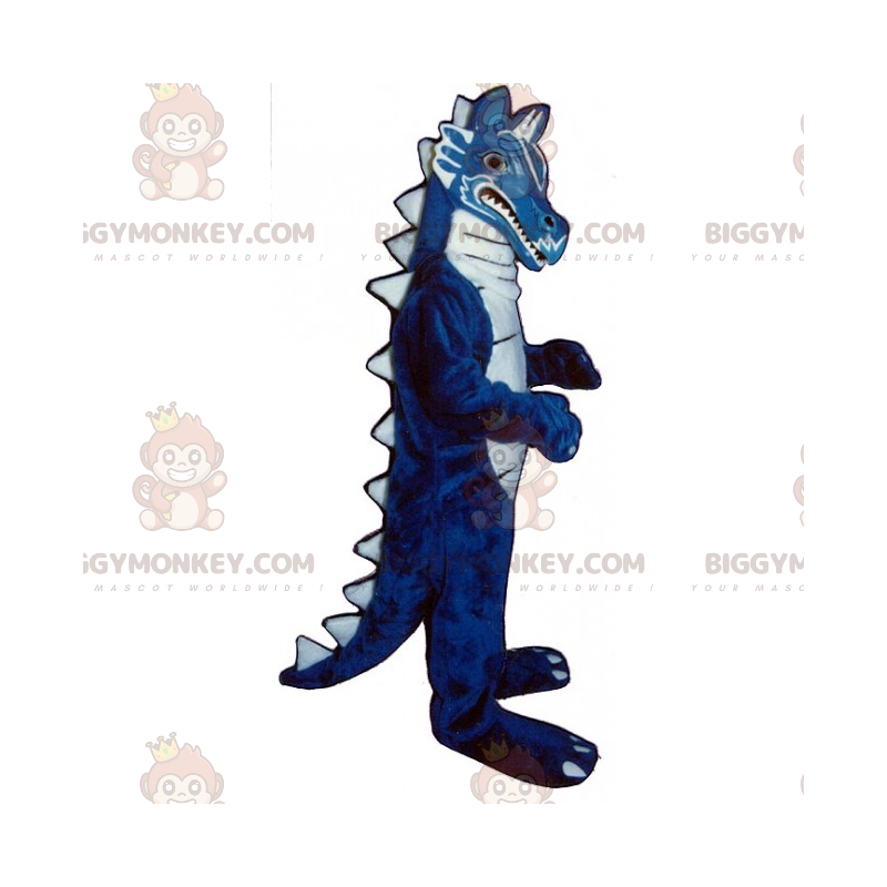 Tweekleurig Big Dragon BIGGYMONKEY™ mascottekostuum -