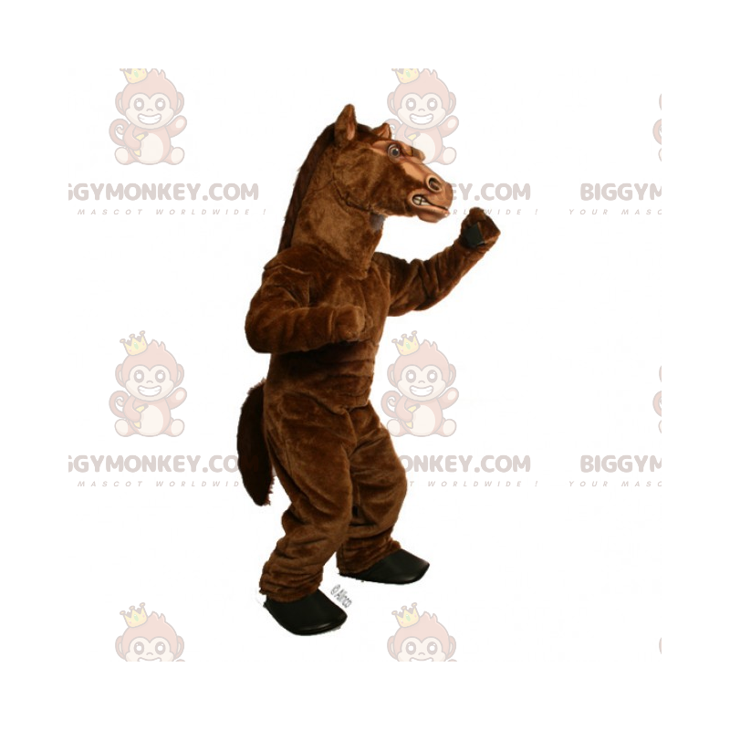 Disfraz de mascota Big Brown Stallion BIGGYMONKEY™ -