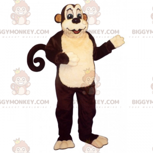 Kostým maskota BIGGYMONKEY™ Velký lidoop s kulatým ocasem –