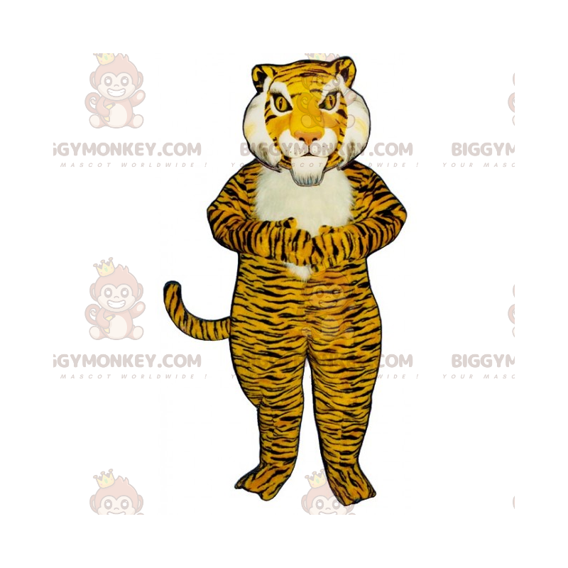 Big Tiger BIGGYMONKEY™ mascottekostuum - Biggymonkey.com