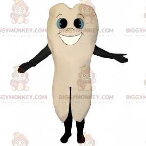 Big Tooth BIGGYMONKEY™ Mascot Costume with Smile -