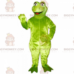 Stor smilende frø BIGGYMONKEY™ maskotkostume - Biggymonkey.com