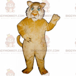Costume da mascotte grande leonessa BIGGYMONKEY™ -