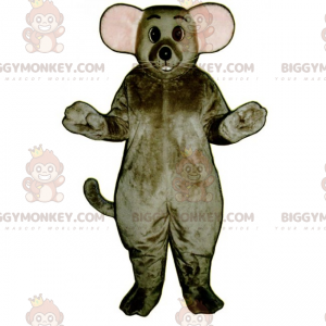 Stor grå mus BIGGYMONKEY™ maskotdräkt - BiggyMonkey maskot