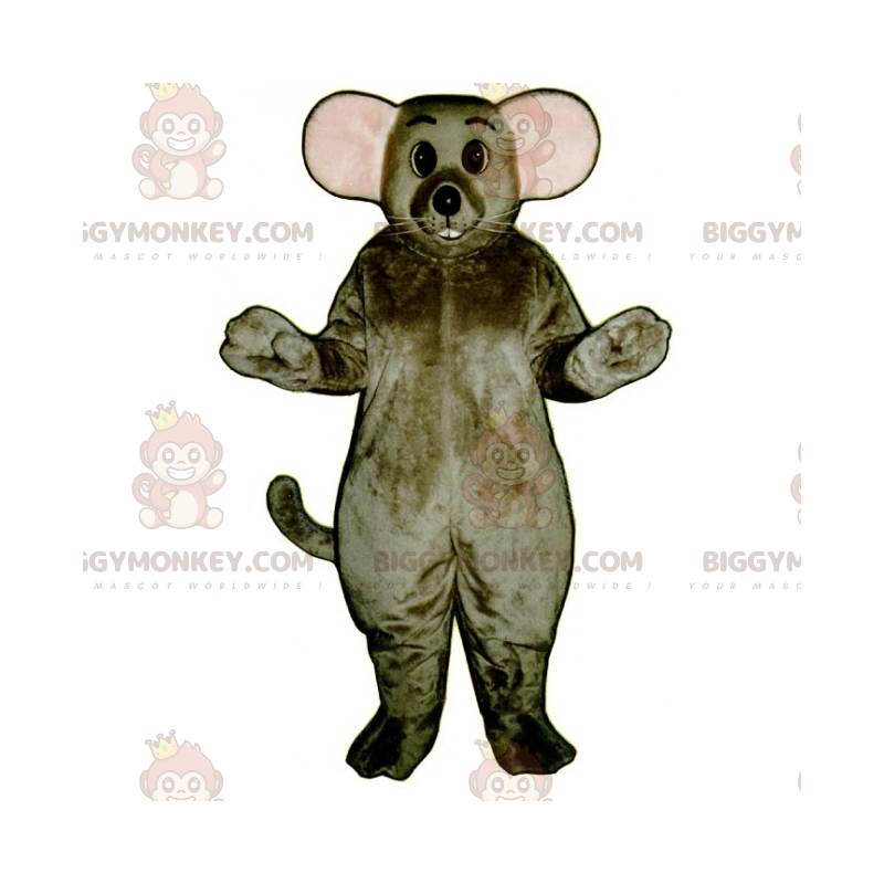 Grote grijze muis BIGGYMONKEY™ mascottekostuum - Biggymonkey.com