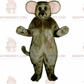 Big Grey Mouse BIGGYMONKEY™ maskottiasu - Biggymonkey.com