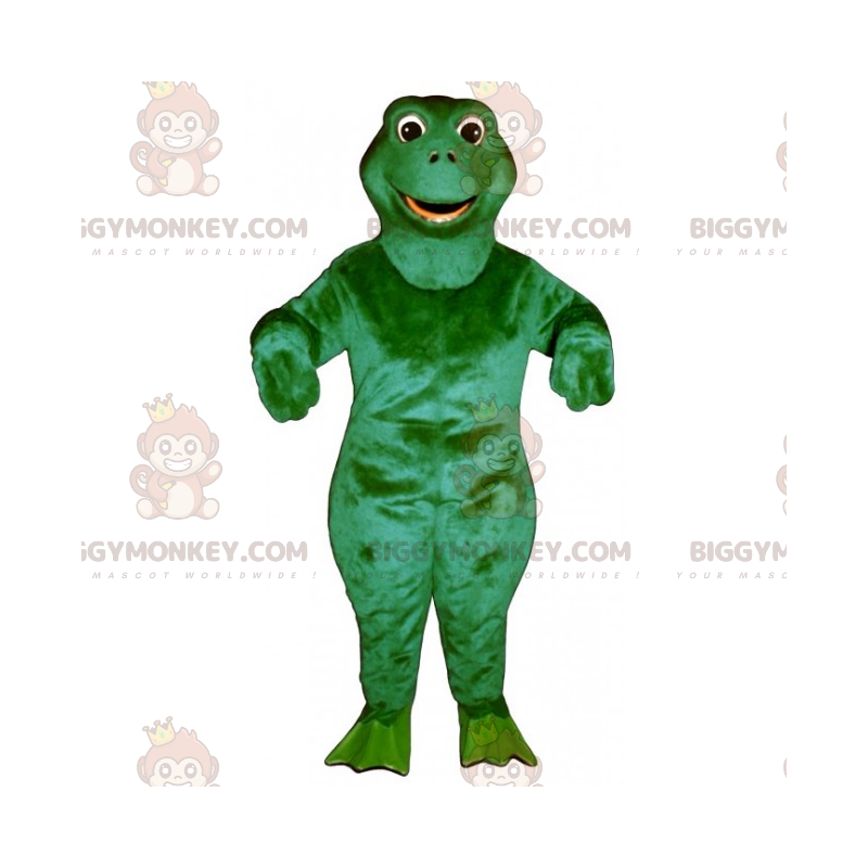 BIGGYMONKEY™ rundhovedet frømaskotkostume - Biggymonkey.com