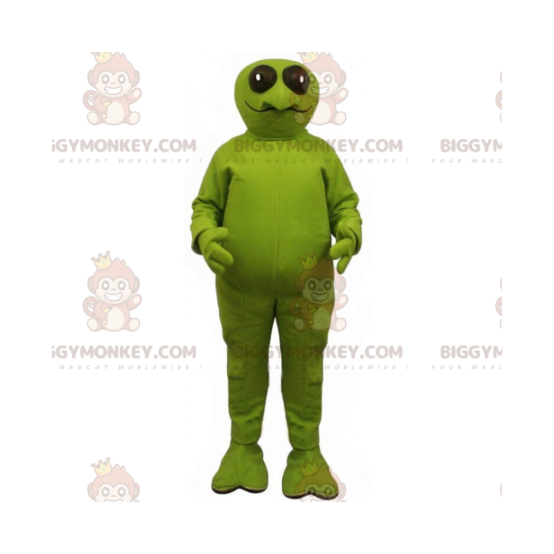 Costume da mascotte rana BIGGYMONKEY™ con grandi occhi rotondi