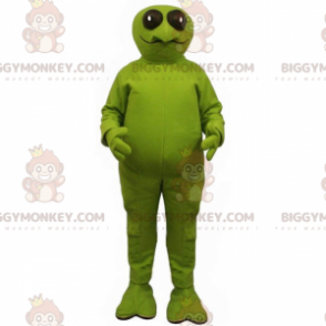 Kostium maskotka żaba BIGGYMONKEY™ z dużymi okrągłymi oczami -