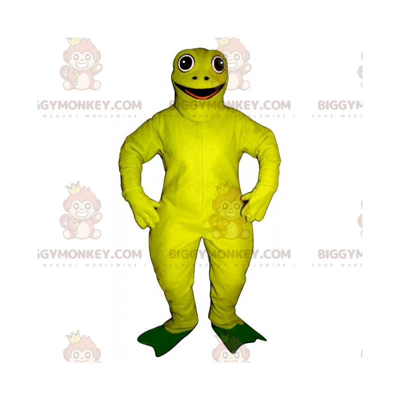 Gelber Frosch BIGGYMONKEY™ Maskottchen-Kostüm - Biggymonkey.com