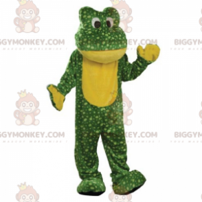 Disfraz de mascota de rana manchada BIGGYMONKEY™ -