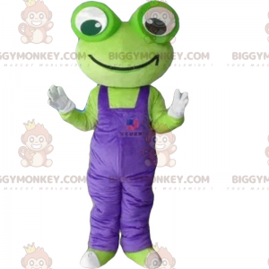 Costume de mascotte BIGGYMONKEY™ de grenouilles aux gros yeux