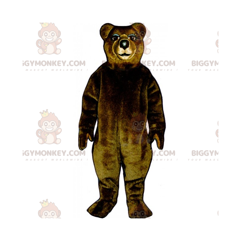 Costume da mascotte classico dell'orso grizzly BIGGYMONKEY™ -