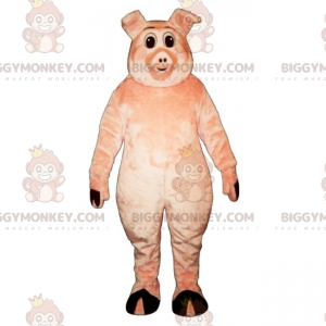Costume da mascotte BigGYMONKEY™ di maiale grasso -