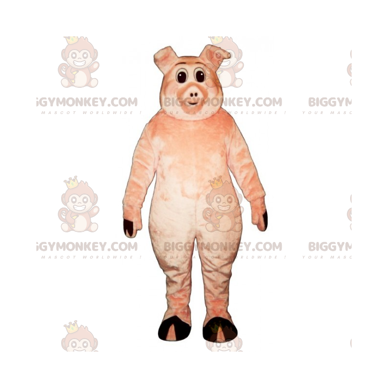 Costume de mascotte BIGGYMONKEY™ de gros cochon -