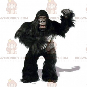 Costume de mascotte BIGGYMONKEY™ de gros gorille aux poils