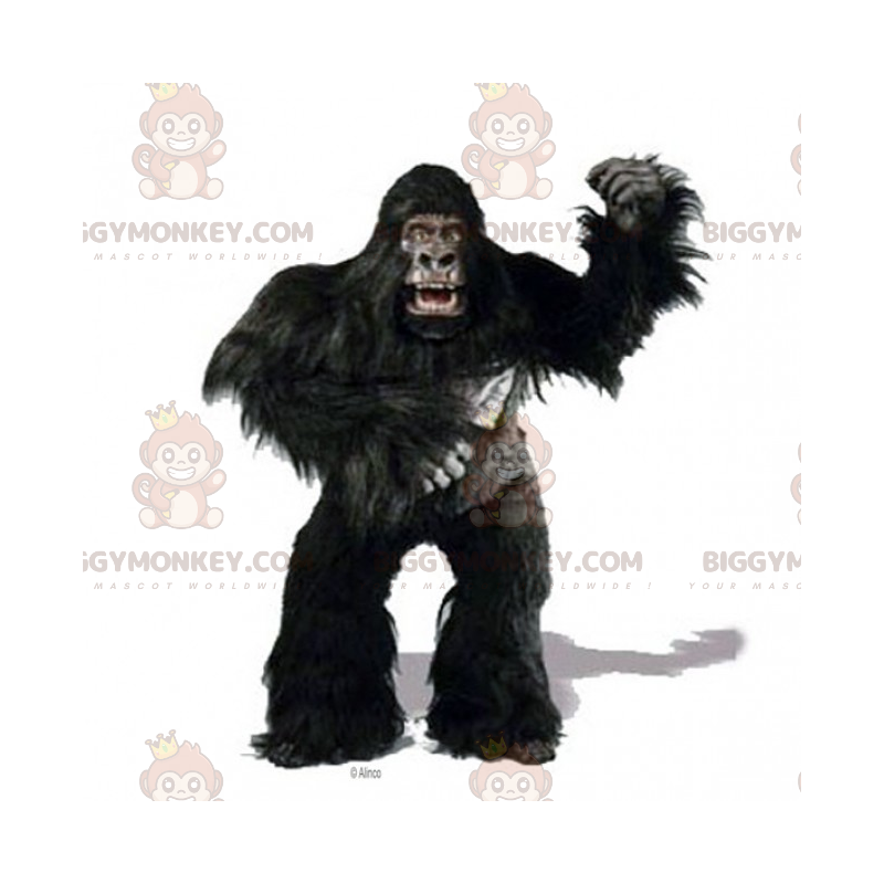 Grote langharige gorilla BIGGYMONKEY™ mascottekostuum -