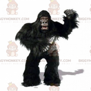 Stor langhåret gorilla BIGGYMONKEY™ maskotkostume -