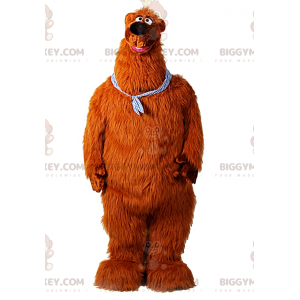 BIGGYMONKEY™ Big Soft Furry Teddy Bear Mascot Costume –