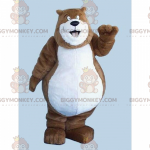BIGGYMONKEY™ Mascottekostuum met grote glimlach voor teddybeer