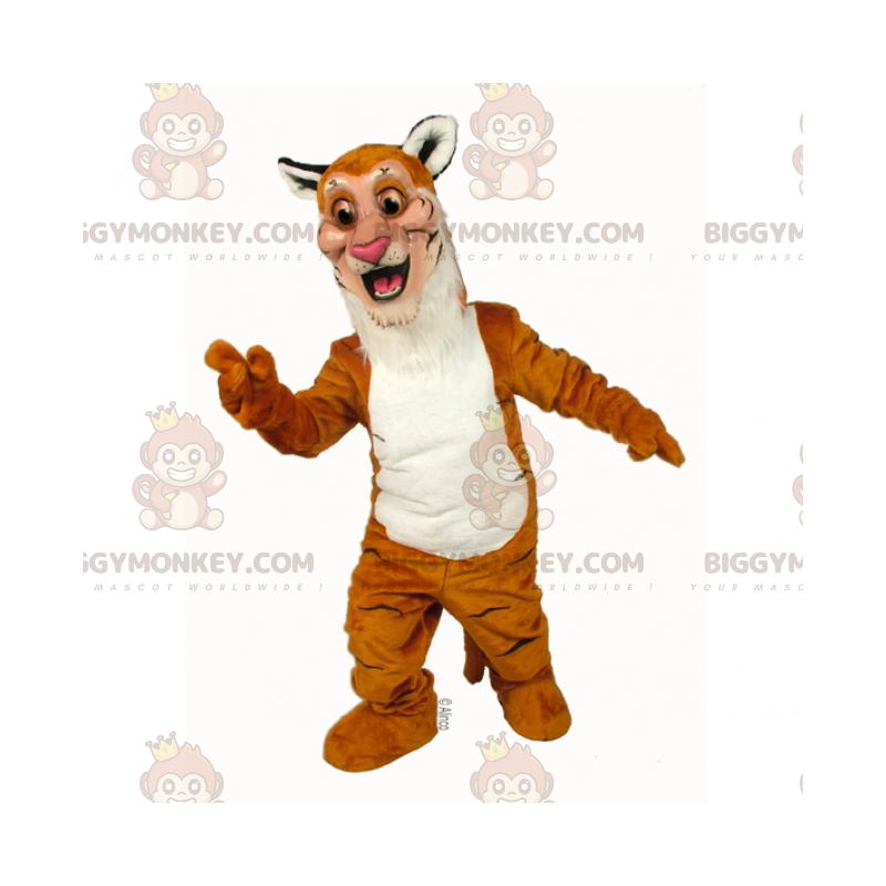 Bicolor Cheetah BIGGYMONKEY™ Mascot Costume - Biggymonkey.com
