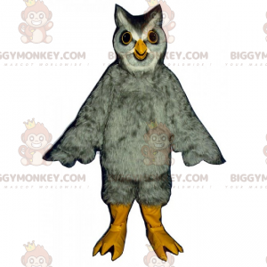 Costume da mascotte da gufi dal piumaggio morbido BIGGYMONKEY™