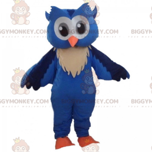 Traje de mascote BIGGYMONKEY™ de grandes olhos cinzentos e