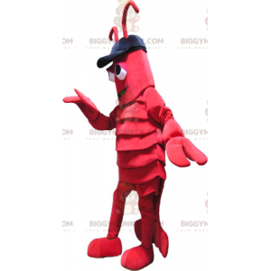 Disfraz de mascota Langosta BIGGYMONKEY™ con gorra -