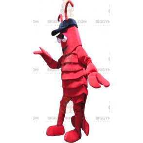 Costume de mascotte BIGGYMONKEY™ de homard avec casquette -