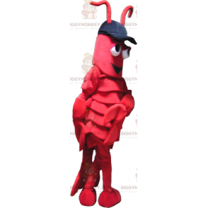 Costume de mascotte BIGGYMONKEY™ de homard avec casquette -