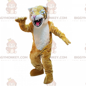 Costume mascotte Jaguar BIGGYMONKEY™ marrone - Biggymonkey.com