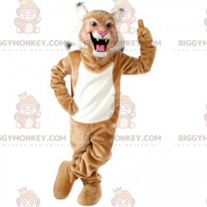 Braunes Jaguar BIGGYMONKEY™ Maskottchen-Kostüm - Biggymonkey.com