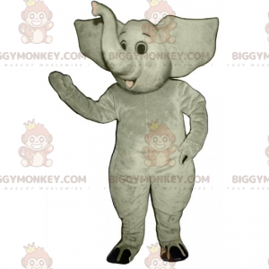 Costume da mascotte da giovane elefante BIGGYMONKEY™ -