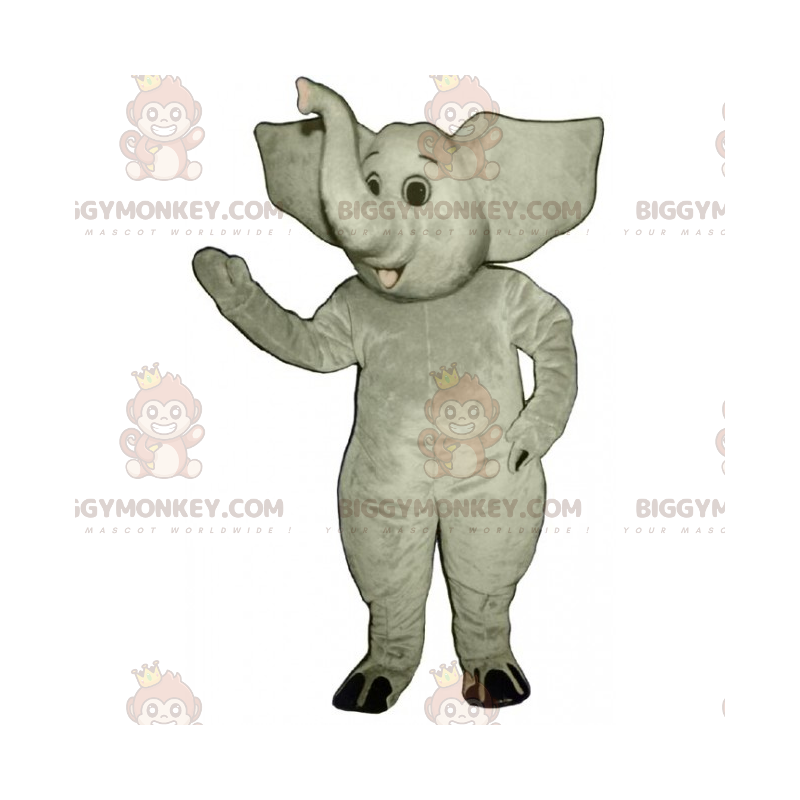Traje de Mascote Jovem Elefante BIGGYMONKEY™ – Biggymonkey.com