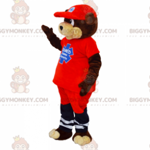 Fotbollsspelare BIGGYMONKEY™ maskotdräkt - BiggyMonkey maskot