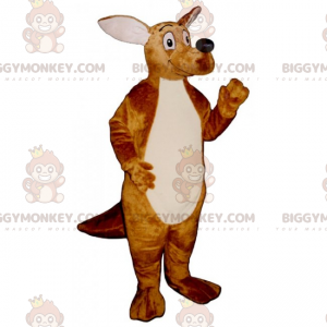 Kangoeroe met lange neus BIGGYMONKEY™ mascottekostuum -