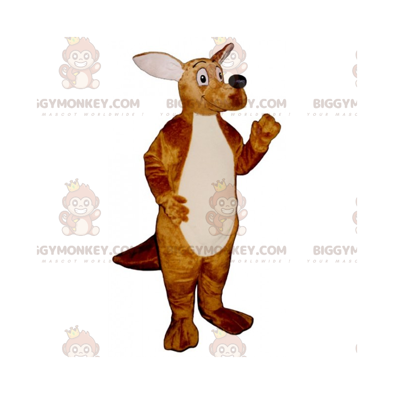 Costume da mascotte canguro dal naso lungo BIGGYMONKEY™ -