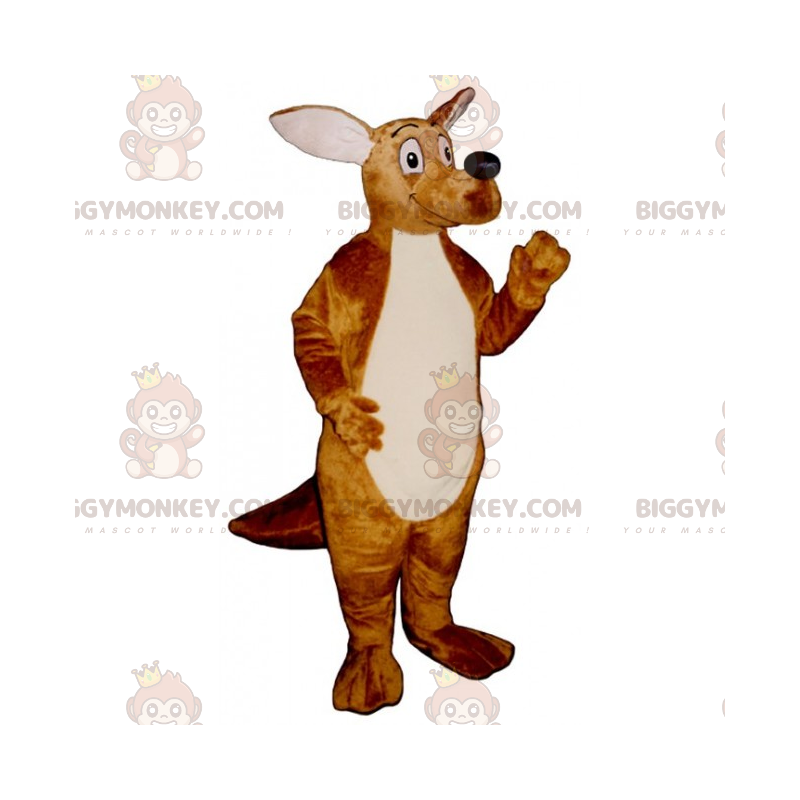 Costume de mascotte BIGGYMONKEY™ de kangourou au long nez -