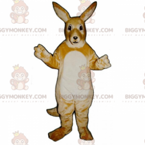 Valkoinen kenguru BIGGYMONKEY™ maskottiasu - Biggymonkey.com
